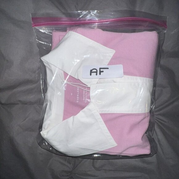 Everlane Womens The Organic Cotton Polo Dress Size XS Mauve Pink Short Sleeves - Picture 9 of 9